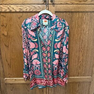 Farm Rio Patterned Blouse